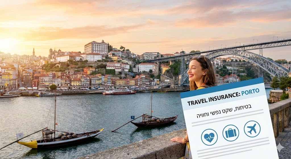 ביטוח נסיעות לפורטו ופורטוגל - המדריך המקיף 2025